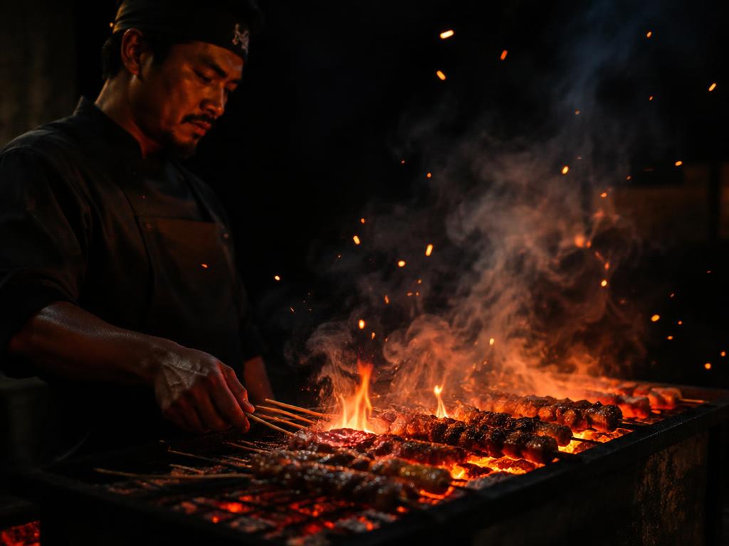 Grillades au charbon — Bermuda Sfax